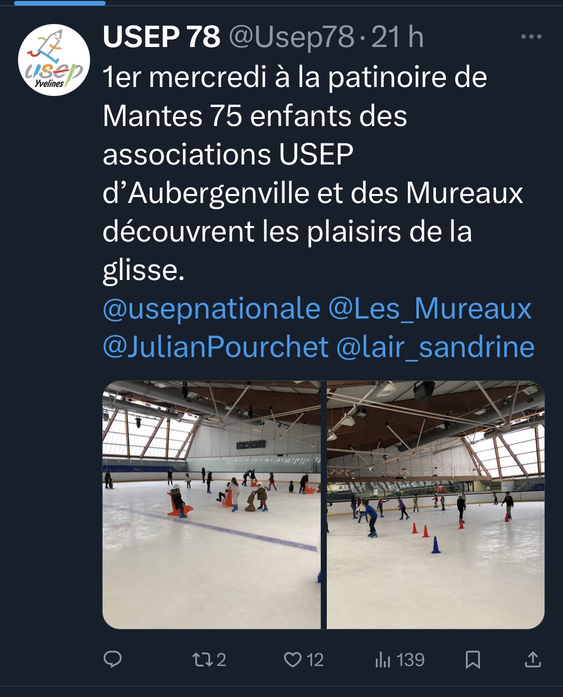 Mercredi Patinoire Cole L Mentaire Paul Bert